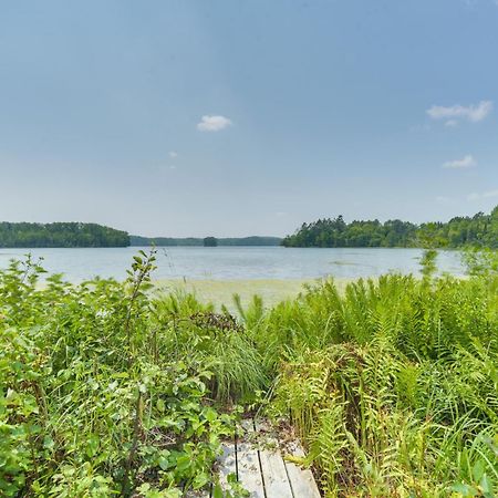 Scenic Hayward Lake View Retreat With Fire Pit Kültér fotó